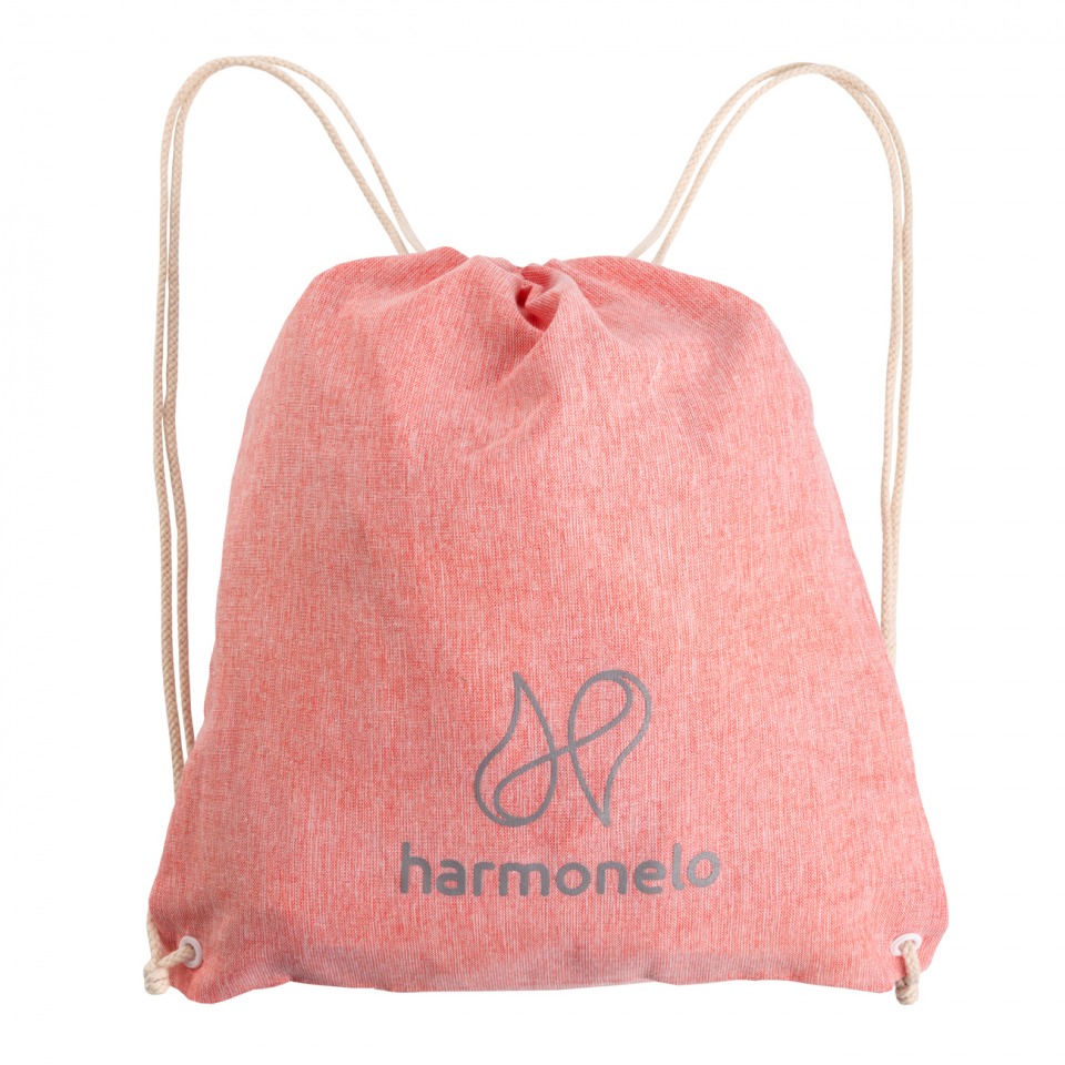 Ecological shopping bag/backpack - pink
